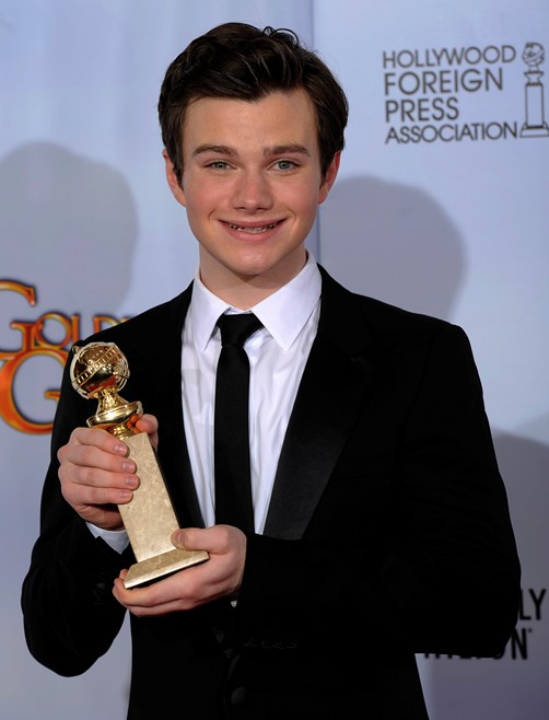 Glee star Chris Colfer (Kurt) i...